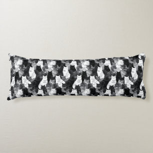 Coussins Longs Camouflage de chat Décoration botanique de la mais