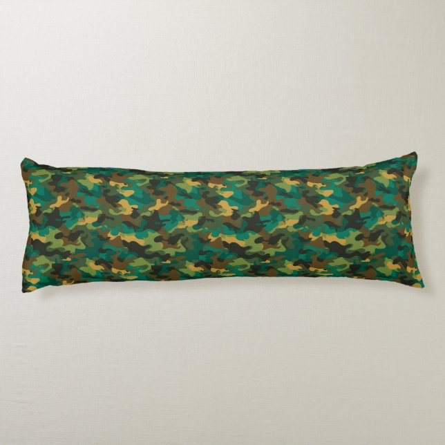 Coussins Longs Camouflage Maison de Jardin Rénovation Bohème Mate (Dos)
