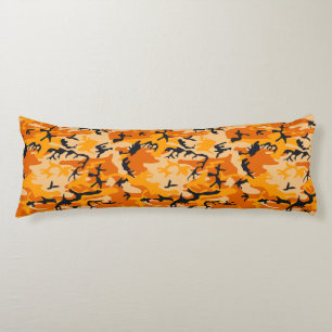Coussins Longs Camouflage orange, Militaire, Armée