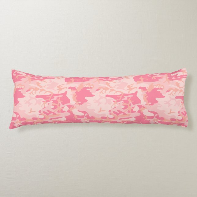 Coussins Longs Camouflage rose, Militaire, Armée (Devant)