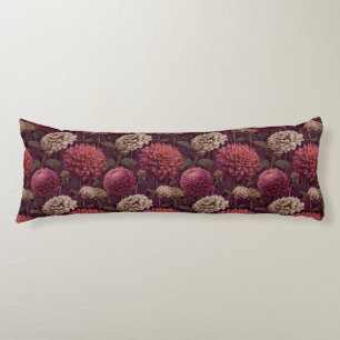 Coussins Longs Canapé moderne déco condo fleur de dahlias
