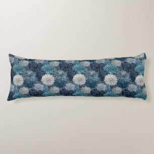 Coussins Longs Canapé vintage Dahlias Print Home Makeover