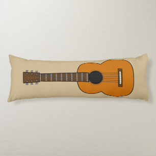Coussins Longs Carton simple de guitare acoustique