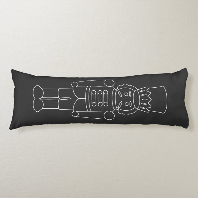 Coussins Longs Casse-noisette minimaliste : design épuré unique (Devant)