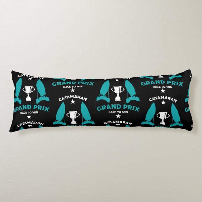 Coussins Longs Catermaran Hydrofoil Sailboat Racing (Devant)