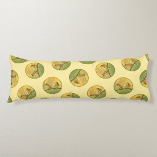 Coussins Longs Cèdre cirage Paire Peinture originale Oiseau sauva