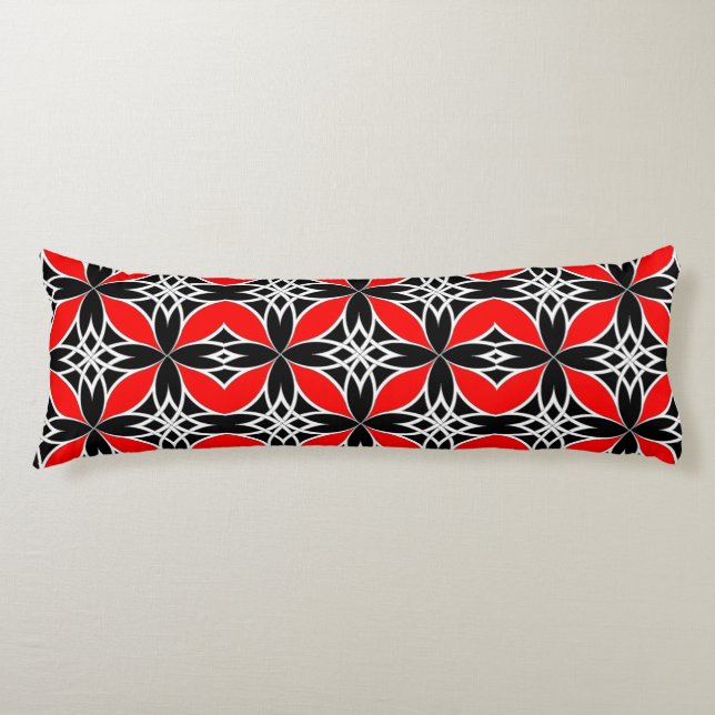 Coussins Longs Celtic Miroir ( Papillon Rouge ) (Devant)