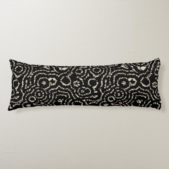 Coussins Longs Cercles Vintage (Devant)