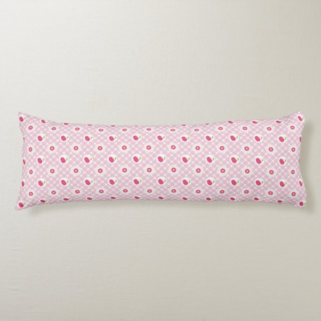 Coussins Longs Cerise Pique-nique Oreiller Corps (Devant)