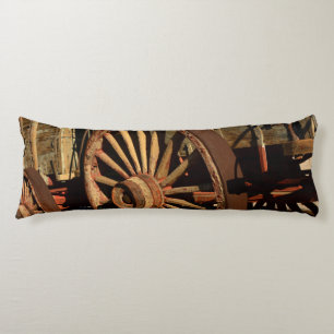 Coussins Longs Chariot antique de train de mulet