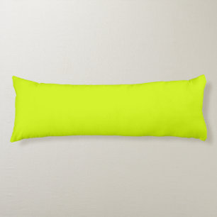 Coussins Longs  Chartreuse Jaune (couleur unie) 