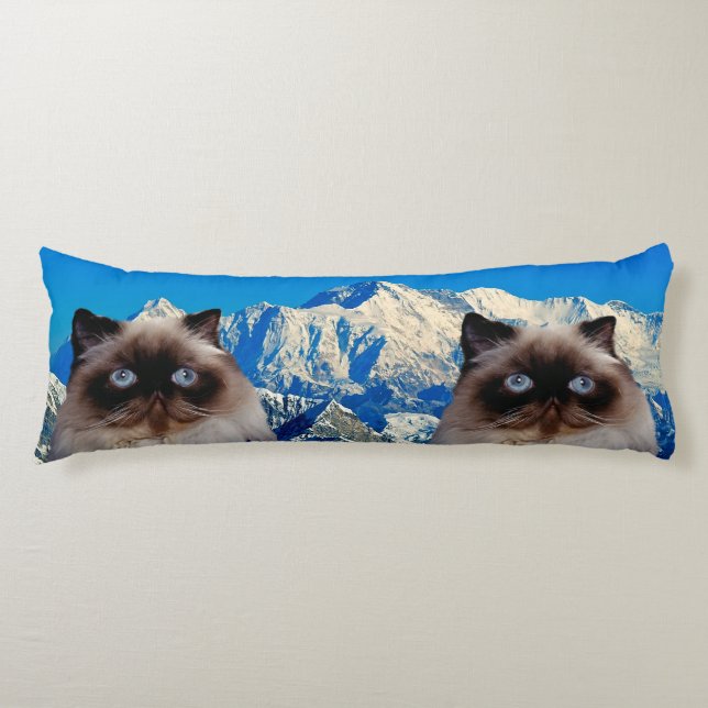Coussins Longs Chat Himalayen (Devant)