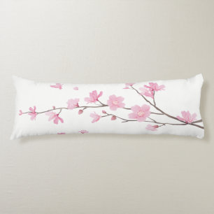 Coussins Longs Cherry Blossom - Arrière - plan transparent