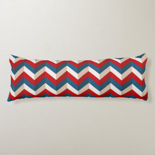 Coussins Longs Chevron Motif