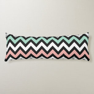 Coussins Longs Chevron Motif