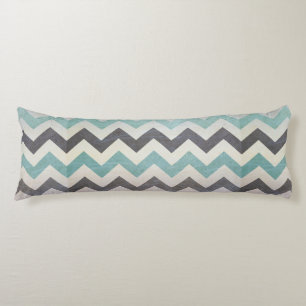 Coussins Longs Chevron Motif On Metal Texture par Shirley Taylor