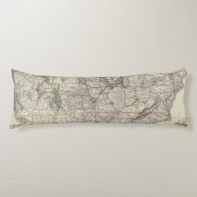 Coussins Longs Chicago Milwaukee et relais de St Paul et (Devant)