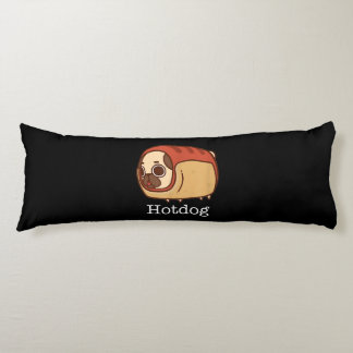 Coussins Longs chien mignon | Beau Amoureux des chiens Carlin