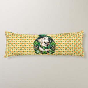 Coussins Longs Chien mignon de la Saint Patrick