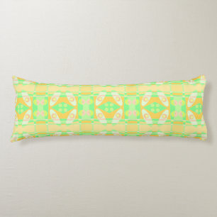 Coussins Longs Chintz bohème 101 Pastel Green Orange