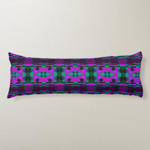 Coussins Longs Chintz bohème 54 vert pourpre