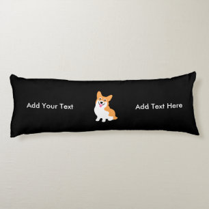 Coussins Longs Chiot mignon de corgi de Pembroke de Gallois