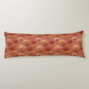 Coussins Longs Chrysanths Print Home Makeover Artistique Maternit