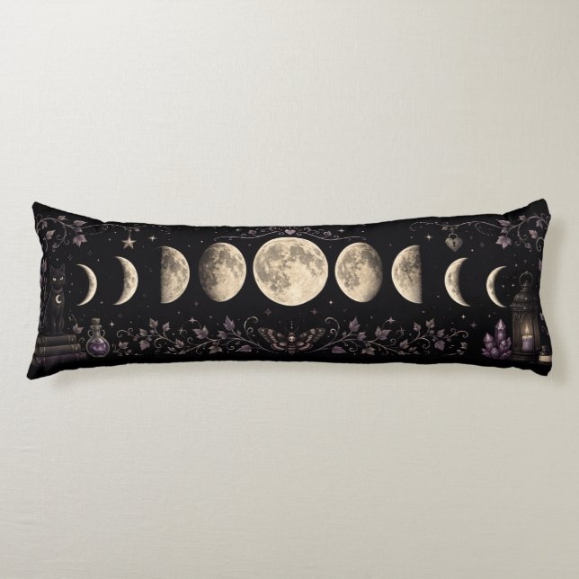 Coussins Longs Chuchotements de la Lune (Devant)