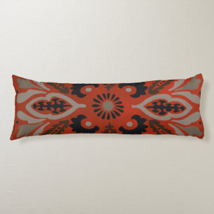 Coussins Longs Cinabre Suzani II