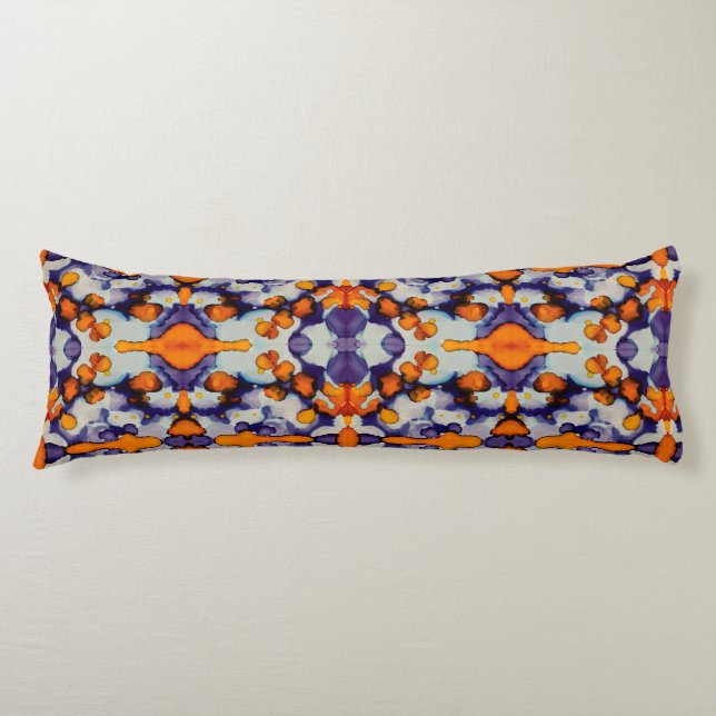 Coussins Longs Citrouille Azure (Devant)