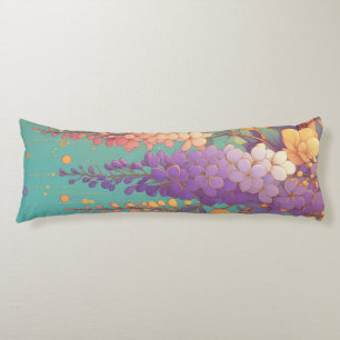 Coussins Longs Citrus Sunset Wisteria