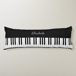 Coussins Longs Clavier de piano classique Musique personnalisée