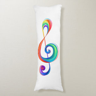 Coussins Longs Clé arc-en-ciel
