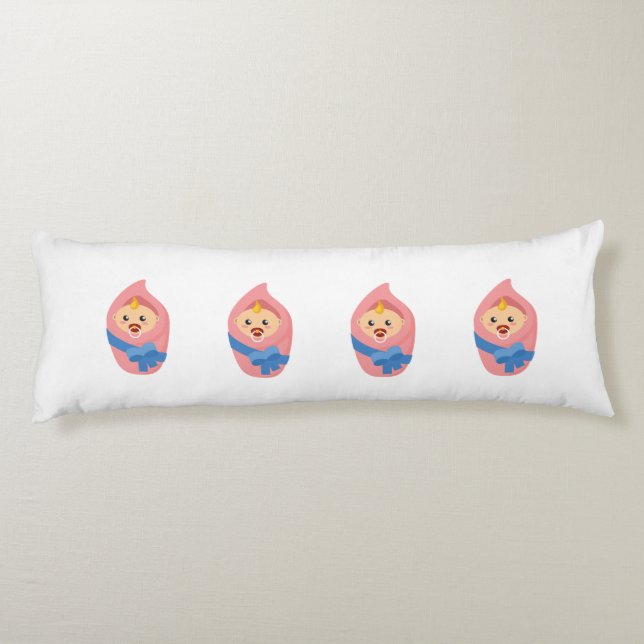 Coussins Longs Clipart nouveau-né (Dos)