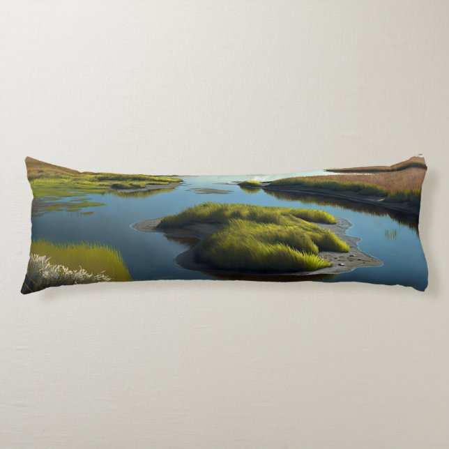 Coussins Longs Coastal tranquillité (Devant)