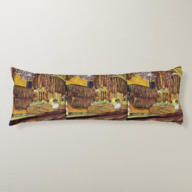 Coussins Longs Cochon, Budapest (Devant)