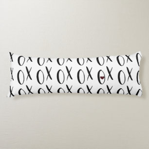 Coussins Longs Coeur XOXO