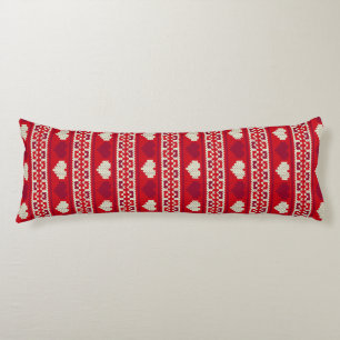 Coussins Longs Coeurs tricot sans couture motif 1 + vos idées