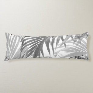 Coussins Longs Collage de palmiers caribéens luxuriants #1 #tropi
