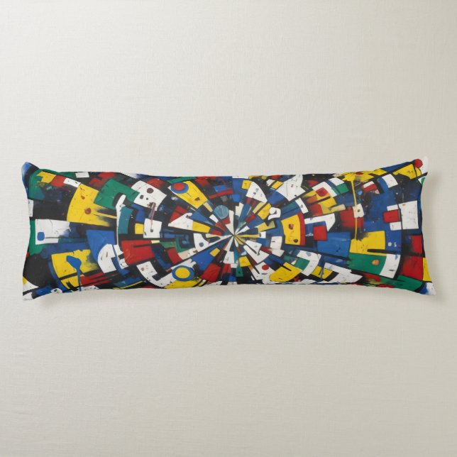 Coussins Longs Color Wheel of Expressions (Dos)