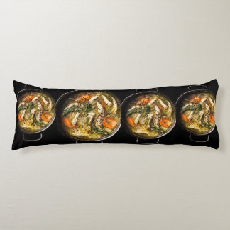 Coussins Longs Comfort Kitchen Chicken Soup Body Pillow – Cozy