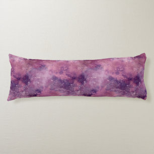 Coussins Longs Conception Galaxie Rose Crépuscule Série 1