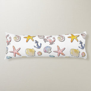 Coussins Longs Conception simple de plage mignonne 