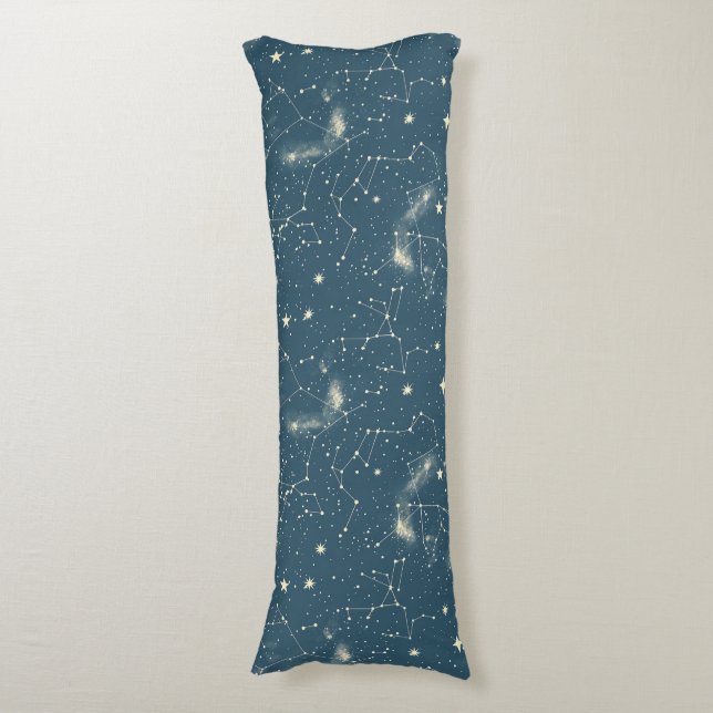 Coussins Longs Constellation céleste - Nuit étoilée (2) (Devant (Vertical))