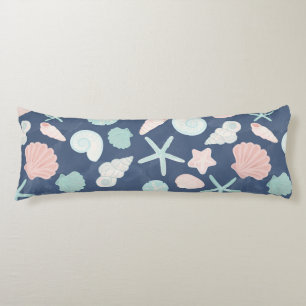 Coussins Longs Coquillages Côtiers Plage & Océan Design