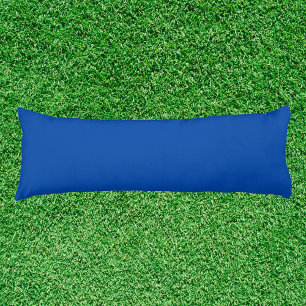 Coussins Longs Couleur solide bleu Cobalt