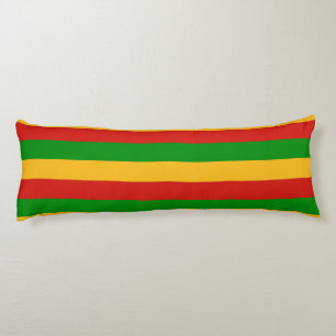 Coussins Longs COULEURS RASTAFARI + vos idées