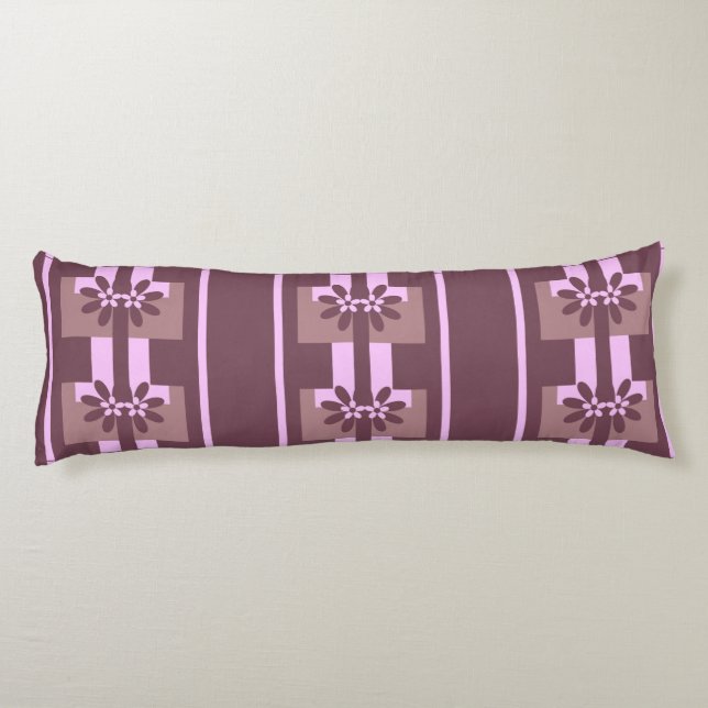 Coussins Longs Couleurs tendance Marsala (Dos)