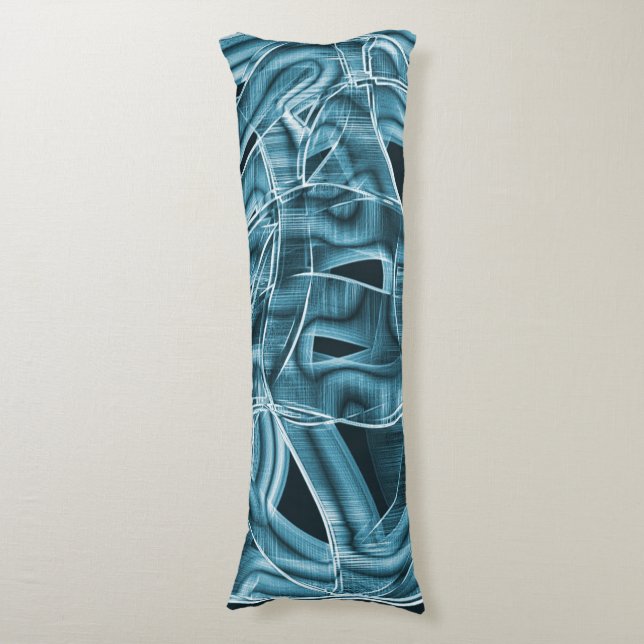 Coussins Longs Courbes de chevauchement en forme de bande, relief (Devant (Vertical))