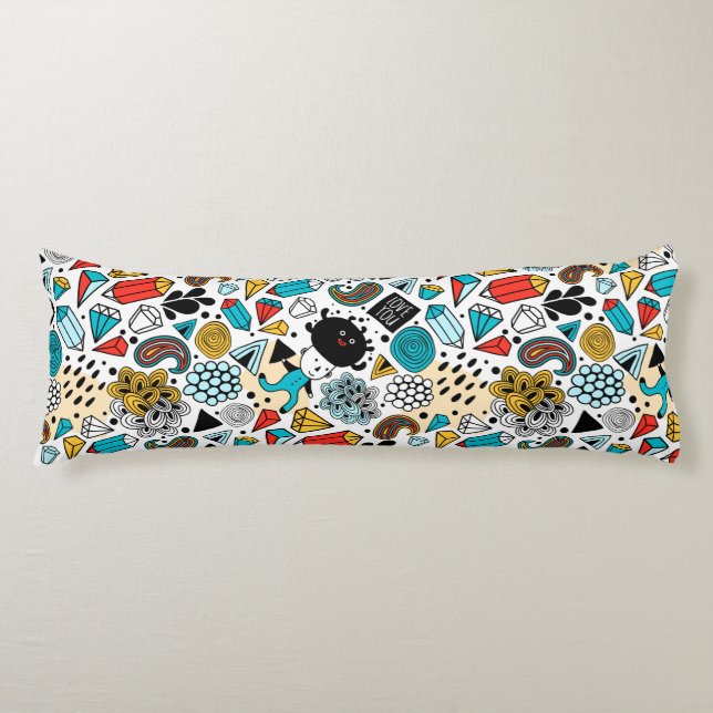 Coussins Longs Crazy head (Devant)